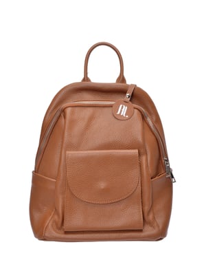 Anna Luchini Braun Rindsledertasche