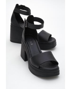 MARGOT Leder Plateau Sandale (Women)