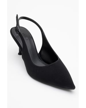 Caisa Slingback Pumps mit Spitzer Zehenpartie