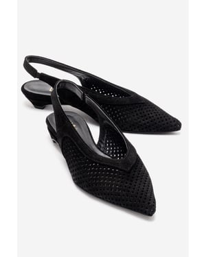 Lieve Leder-Slingback-Pumps (Damen)