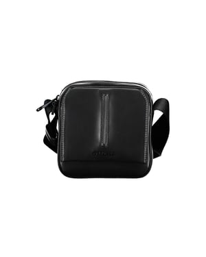 Calvin Klein Schwarze Polyester Herren Umhängetasche