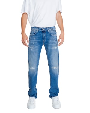 Anbass Relaxed Fit Destroyed Jeans