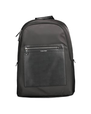 Calvin Klein Schwarzer Polyester Herren Rucksack