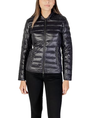 Armani Exchange Gepolsterte Reißverschlussjacke - Schwarz