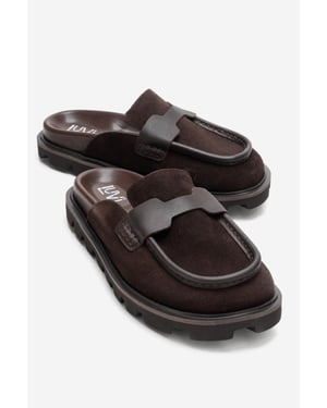 Vela Leder-Slipper