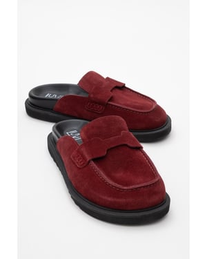 Laven Wildleder Clogs (Damen)