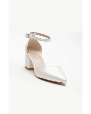 Marcelle Pumps mit niedrigem Blockabsatz