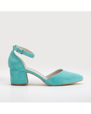 Marcelle Pumps mit niedrigem Blockabsatz