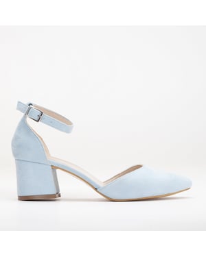 Marcelle Pumps mit niedrigem Blockabsatz
