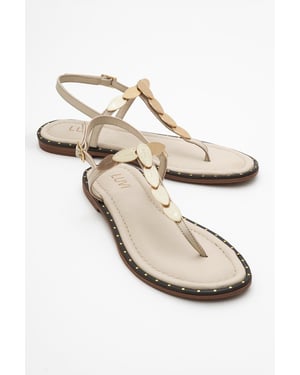 Marea Leder Flach Sandale (Women)