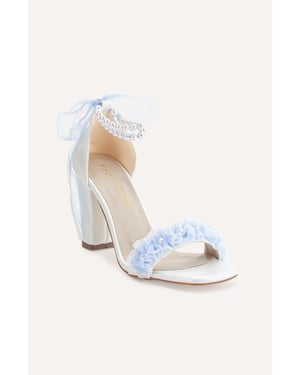 Michelle Lace Bridal Sandalen with Pearls (Women)