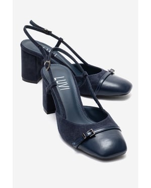 Desia Slingback Pumps mit runder Zehenpartie (Damen)