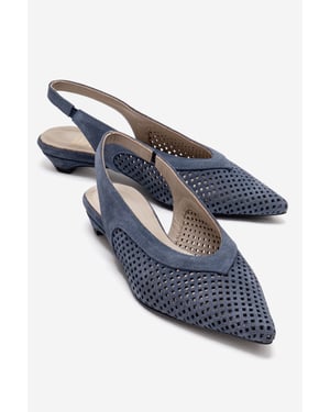 Lieve Leder-Slingback-Pumps (Damen)