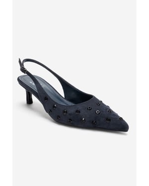 Lorex Verzierter Stiletto Slingback-Pumps