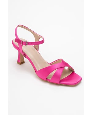 Melin Cross Riemen Stiletto Sandale