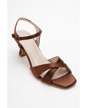 Melin Cross Riemen Stiletto Sandale