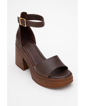 MARGOT Leder Plateau Sandale (Women)