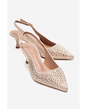 Thea Slingback Pumps mit spitzer Zehenpartie (Damen)