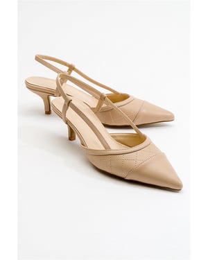 Point Spitzer Zehenbereich Slingback-Pumps (Damen)