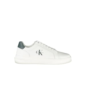 Calvin Klein Bianco Polyurethan Herren Sneaker