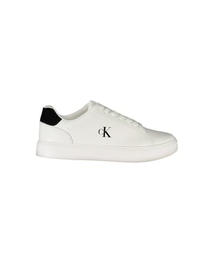 Calvin Klein Bianco Polyurethan Herren Sneaker