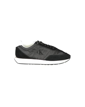 Calvin Klein Schwarze Polyester Frauen Sneaker
