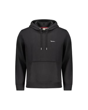 Pepe Jeans Schwarzes Polyester Herren Sweatshirt