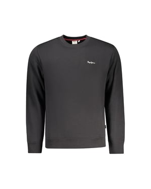 Pepe Jeans Schwarzes Polyester Herren Sweatshirt