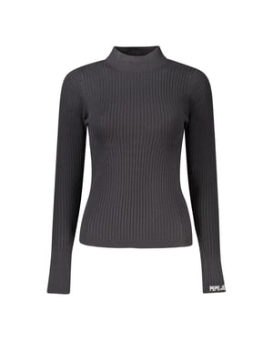 Pepe Jeans Schwarzer Baumwollpullover für Frauen