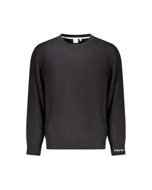 Pepe Jeans Schwarzer Baumwollpullover für Herren