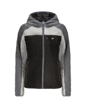 Norwegen 1963 Schwarzes Polyester Damen Sweatshirt mit Kapuze