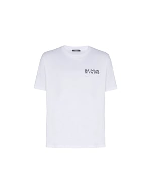 Balmain T-Shirt mit Logoprint