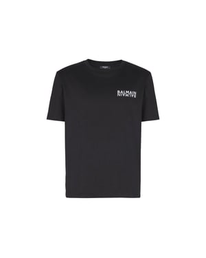 Balmain T-Shirt mit Logoprint