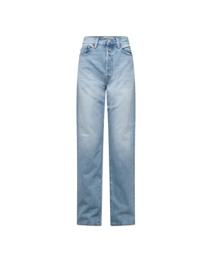Damen Replay 9zero1 Straight-Fit Jeans in Blau