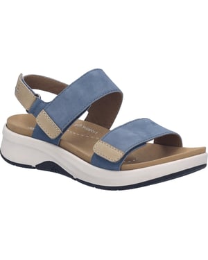 JOSEF SEIBEL Damen Sandale Estelle 04 in slate blue-kombi