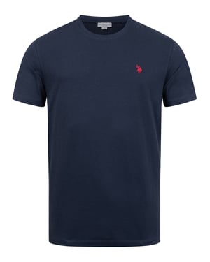 U.S. Polo Assn. Herren Basic T-Shirt aus 100 % Baumwolle