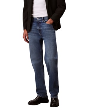 Klassische Gerade Jeans