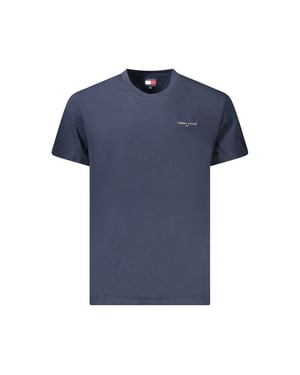 Tommy Hilfiger Baumwoll‑Herren-T-Shirt - Blau