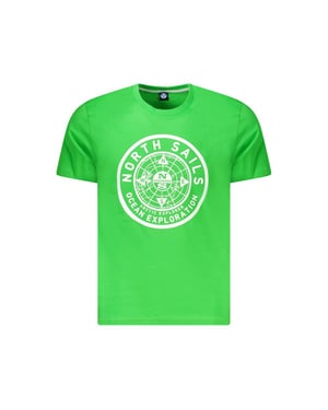 North Sails Verde Baumwolle Herren T-Shirt