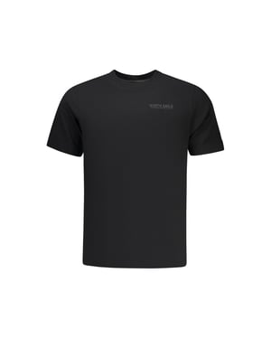 North Sails Schwarzes Baumwollherren-T-Shirt