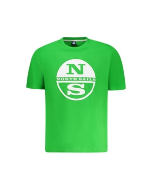 North Sails Verde Baumwoll Herren T-Shirt