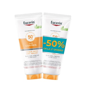 Sun Body Oil Control Gel-creme Lsf 50+ Packung 2 X 200 ml