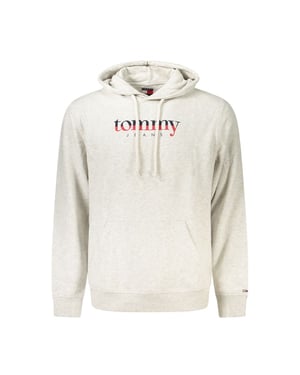 Tommy Hilfiger Grauer Baumwolle Herren Hoodie