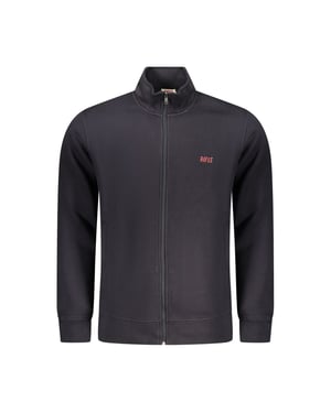 Rifle Blau Baumwoll-Herrenpullover