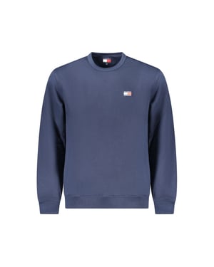 Tommy Hilfiger Blaues Baumwoll-Herren-Sweatshirt