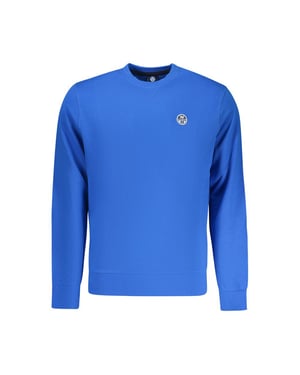 North Sails Blau Baumwolle Herren Sweatshirt