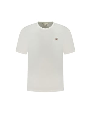 Calvin Klein Weiß Baumwolle Herren T-Shirt