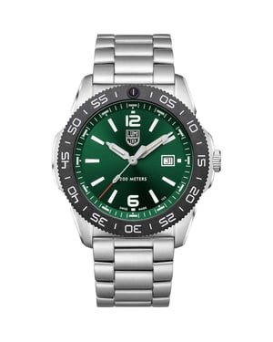 Luminox Graue Edelstahl Sportuhr