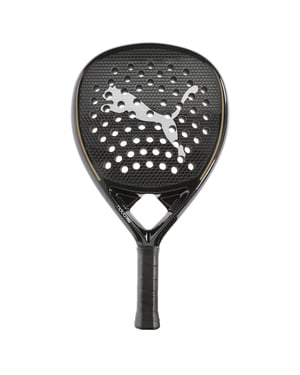 Puma Nova Pro Hybrid Schwarz/Gold Padel-Schläger