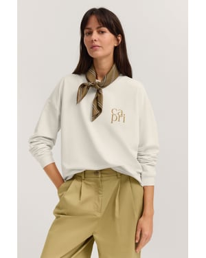 Bugatti Damen Sweatshirt aus elastischer Baumwollqualität